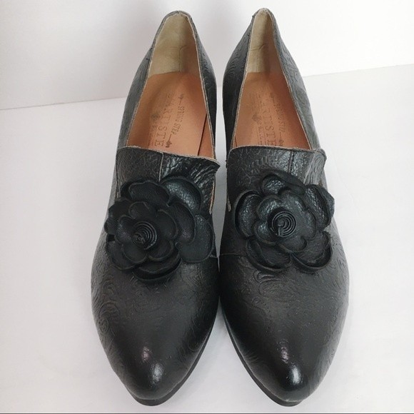 NEW L'Artiste Spring Step Dark Charcoal Gray Womens Noora Heels Pumps 43 11.5 12 - Picture 3 of 14